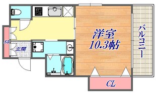 エスティ・ロアール神戸西の物件間取画像